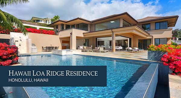Hawaii Loa Ridge Residence Luxury Home created by Longhouse Design+Build